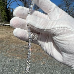 VVS Moissanite Tennis Bracelet